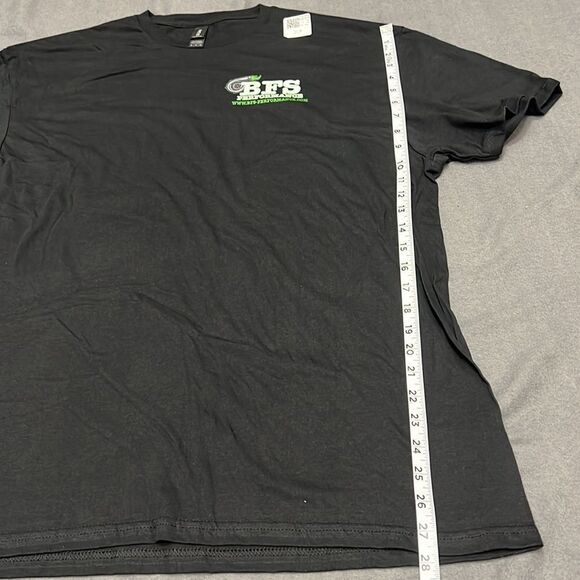 BFS Performance Men’s Black Short Sleeve T-Shirt Size XL - Picture 4 of 6